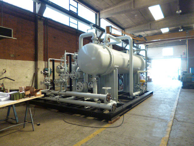 AB Progetti - 2 – staged vacuum system for petrochemical plant