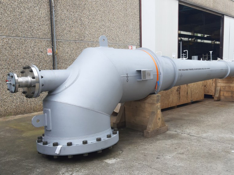 AB Progetti - Booster ejector of three staged vacuum system for refinery