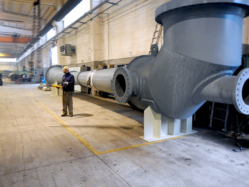 AB Progetti - Booster ejector of a three staged vacuum system, for refinery 