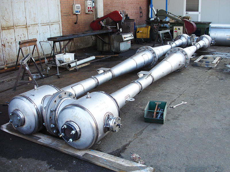 AB Progetti - 1st stage ejector of a two staged vacuum system for desalination plant