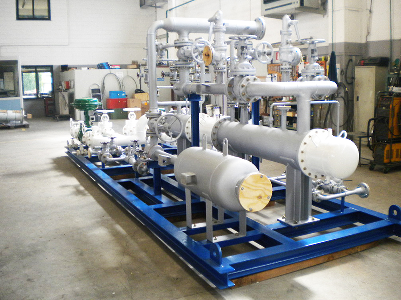 AB Progetti - 2 – staged vacuum system for petrochemical plant with start-up ejector
