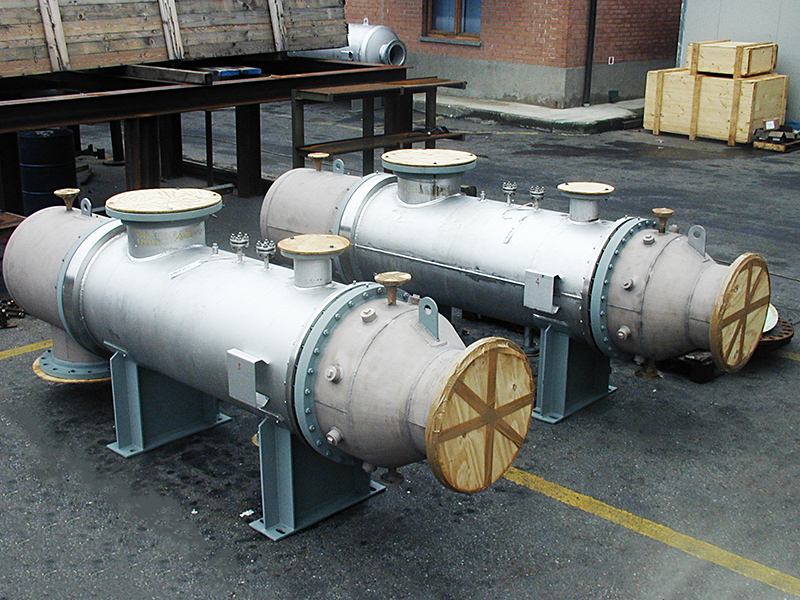 AB Progetti - Condenser BEM type for desalination plant
