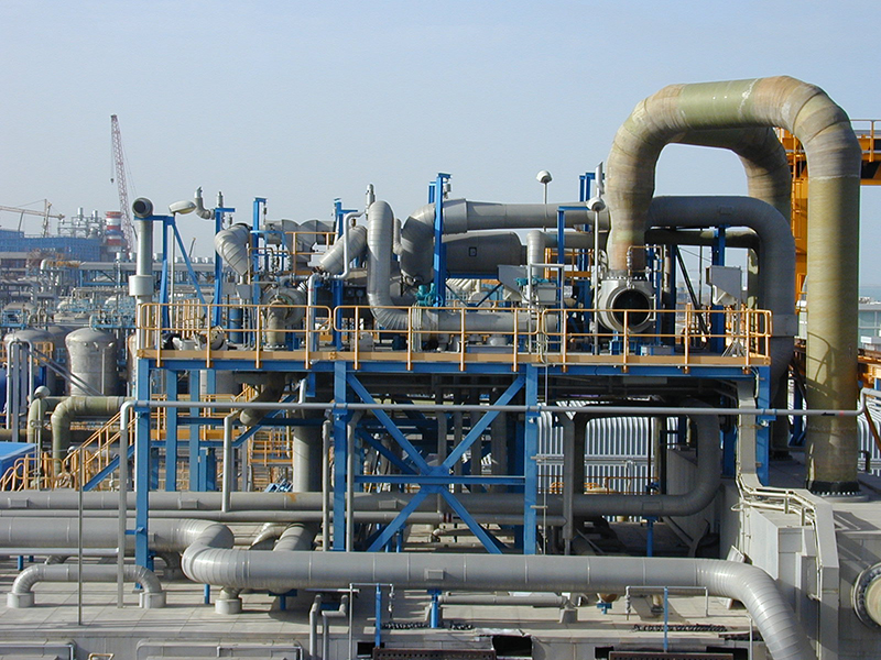 AB Progetti - 2 – staged vacuum system for desalination plant with start-up ejector