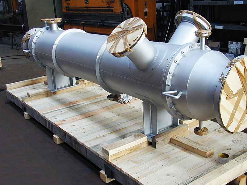AB Progetti - Condenser AES type for desalination plant