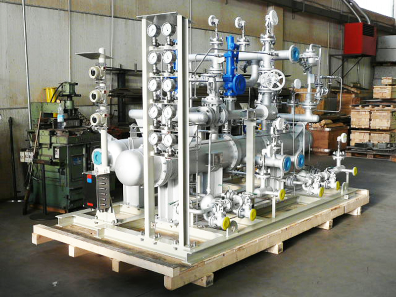 AB Progetti - 2 – staged vacuum system for refinery with start-up ejector