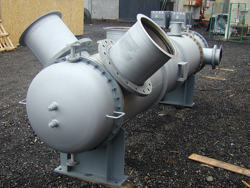 AB Progetti - Condenser AES type for desalination plant