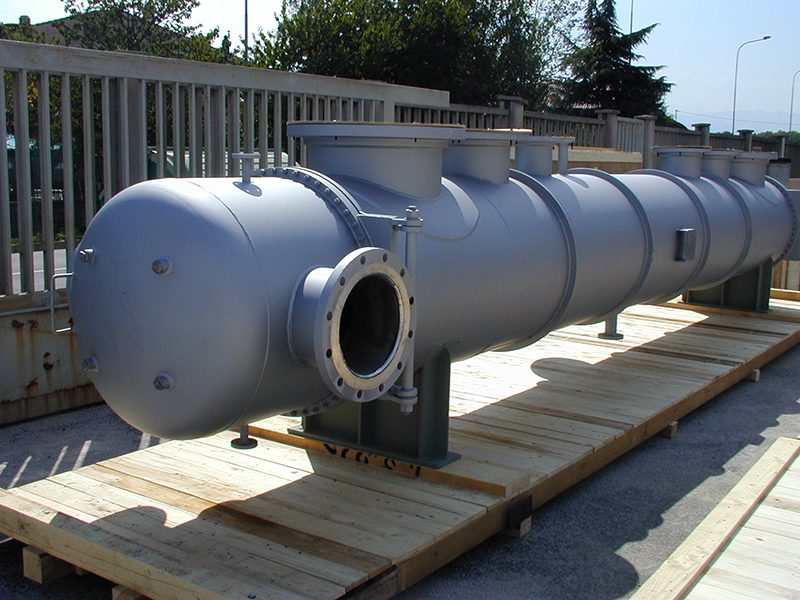 AB Progetti - Condenser BXM type for desalination plant