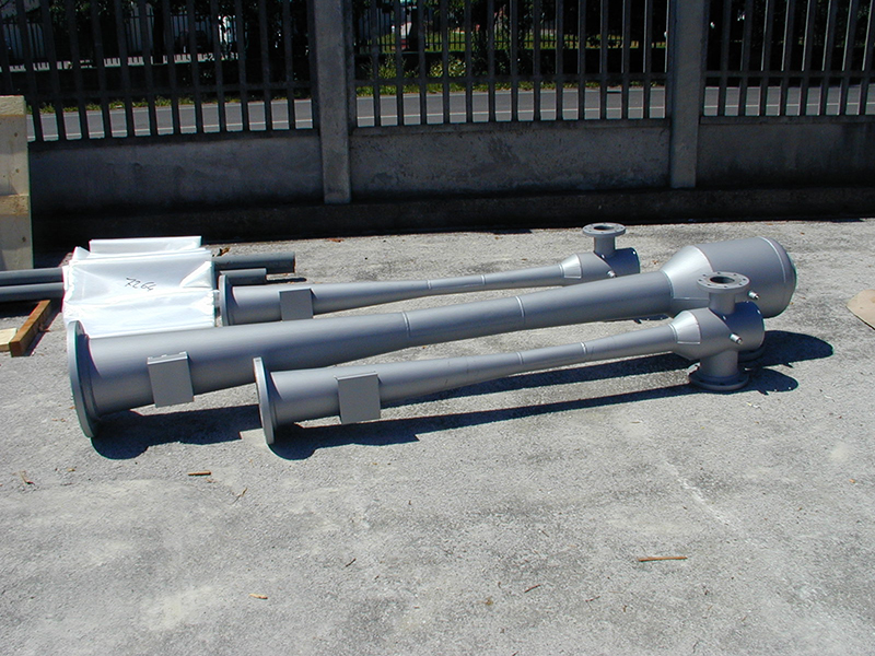 AB Progetti - 2nd stage ejector + start-up ejector of a two staged vacuum system for desalination plant with start-up ejector