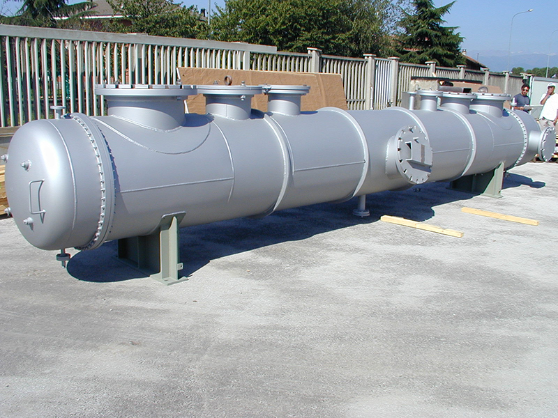 AB Progetti - Condenser BXM type for desalination plant