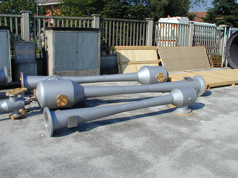 AB Progetti - 1st stage ejector of a two staged vacuum system for desalination plant with start-up ejector